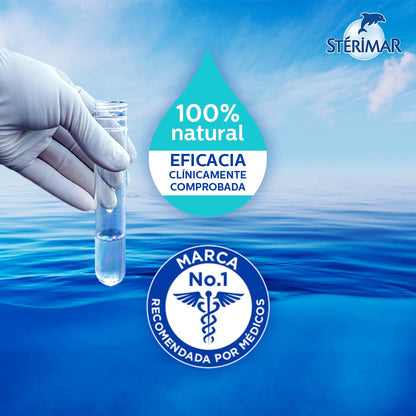 Stérimar Solución Nasal Hypertonic 100 ml. | Recomendado para Congestión Nasal Severa. Uso de 10 a 15 Días. Tu Aliado Contra el Resfriado.100% Natural.