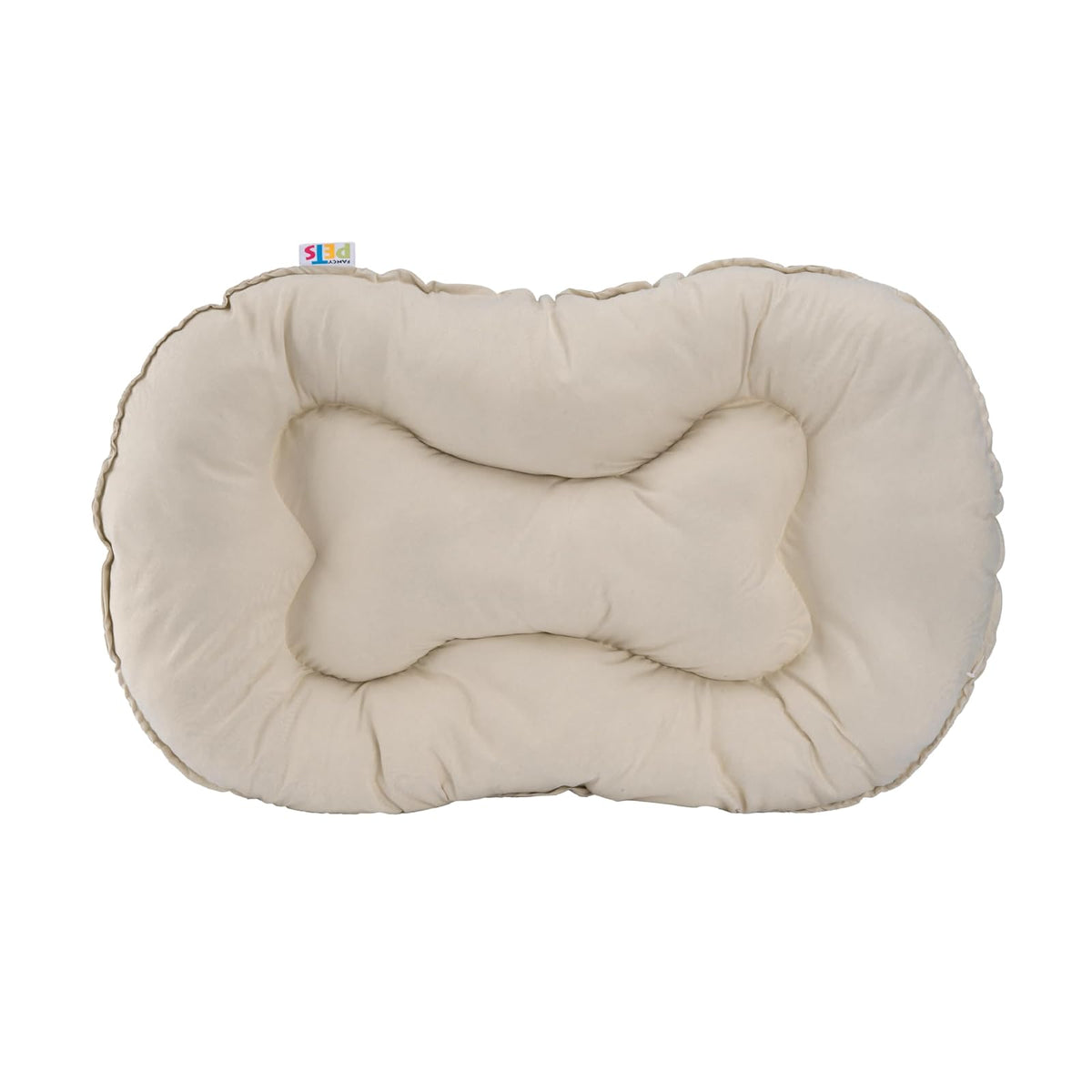 Fancy Pets Cojín Grande para Cama de Plástico – 77 x 51 cm, Tela Suave y Resistente, Descanso Cómodo para Perros, Colores Surtidos