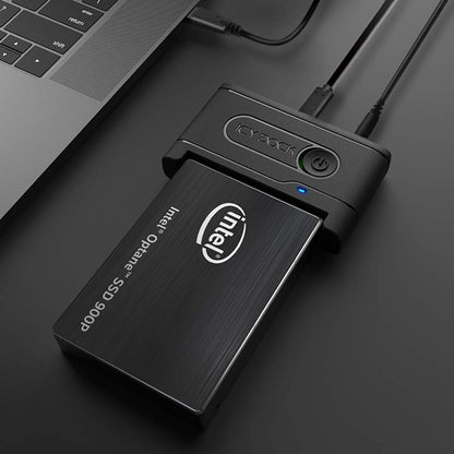 Icy Dock Adaptador USB 3.2 Gen 2 a U.2 NVMe SSD Thunderbolt 3 Compatible con Lector | EZ-Adapter Ex MB931U-1VB