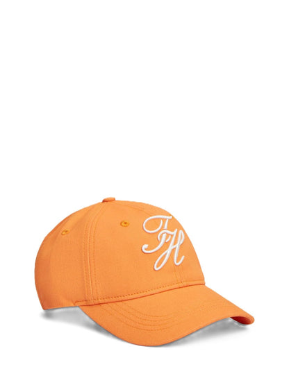 Tommy Hilfiger Gorra para Mujer, Naranja, Talla Única