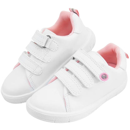 Bubble Gummers Geometría Rosa-Blanco Tenis altos para Niñas