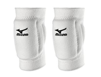Mizuno Rodillera T10 Plus para Voleibol, Diseño Juvenil - Una talla - Blanco