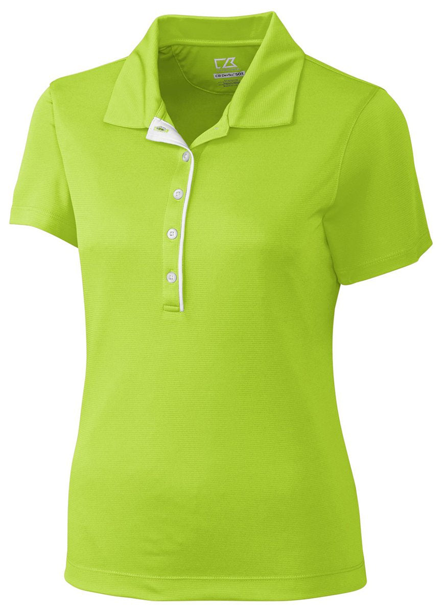 Cutter & Buck Polo CB Drytec S/s Darcy para Mujer