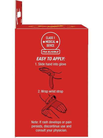 MUELLER - Guantes de compresión de medicina deportiva para hombres y mujeres, soporte para aliviar el dolor de manos y muñecas, ideal para túnel carpiano, artritis, se adapta a derecha o izquierda