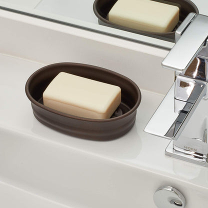 interDesign York Bath, Soap Dish, Bronze
