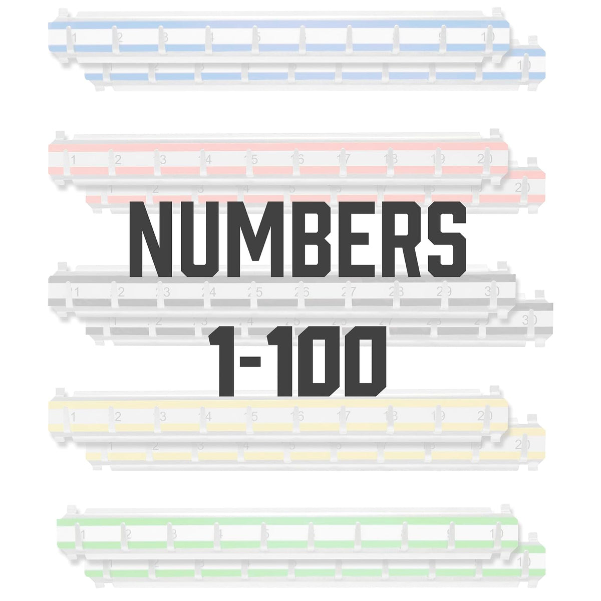 BARSKA AF13682 - Estantes para llaves etiquetadas con 1-100 ganchos numerados para gabinetes de llaves