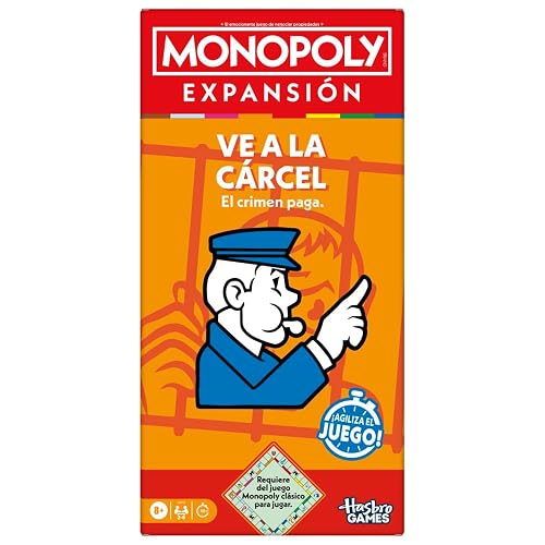 Hasbro Gaming Expansión Ve a la Cárcel para Monopoly