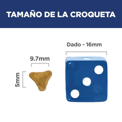 Hill's Science Diet Indoor Croquetas para Gato Adulto Sabor Pollo 3.2Kg | Croquetas Hill's para gato, pollo real, digestión saludable, sistema inmunológico fuerte, omega-6 y vitamina E