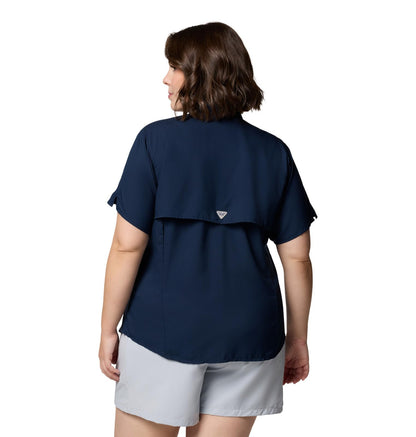 Columbia Tamiami II - Camisa de Manga Corta para Mujer, Talla Grande