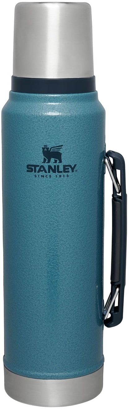 Stanley Classic Termo Boca Ancha Acero Inoxidable 18/8, 1.9 L - 1.1 qt (Nuevo) - Hammertone Lake