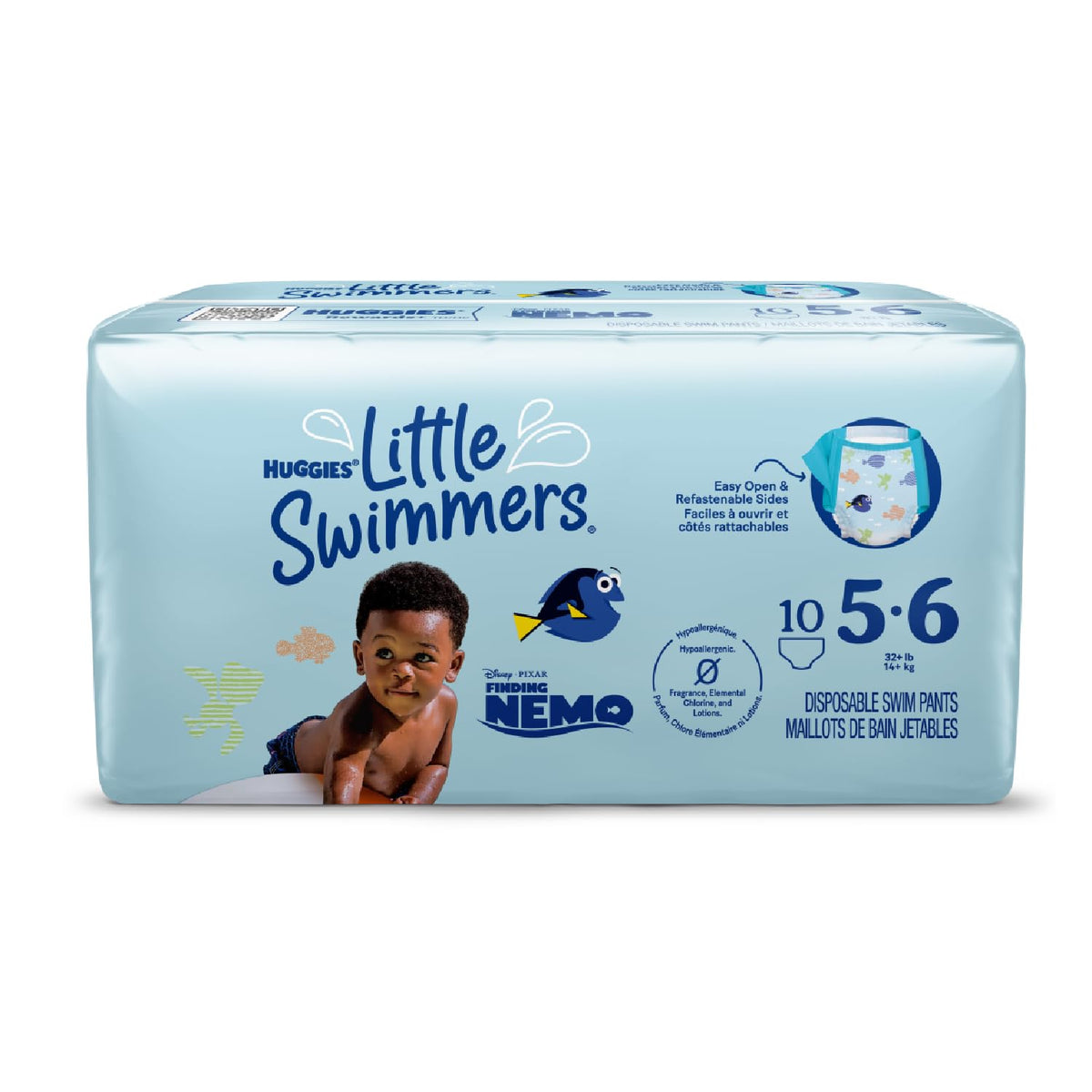 Huggies Little Swimmers Calzoncito Desechable para Nadar, Talla Grande