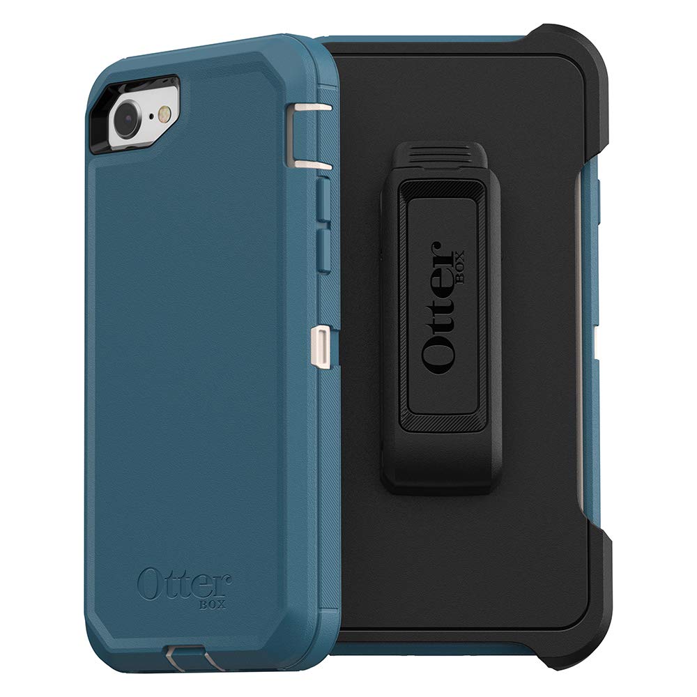 OtterBox Funda Defender Series para iPhone 8 y 7 (No Plus) - Big sur (pale beige - corsair) - Frustration Free Packaging