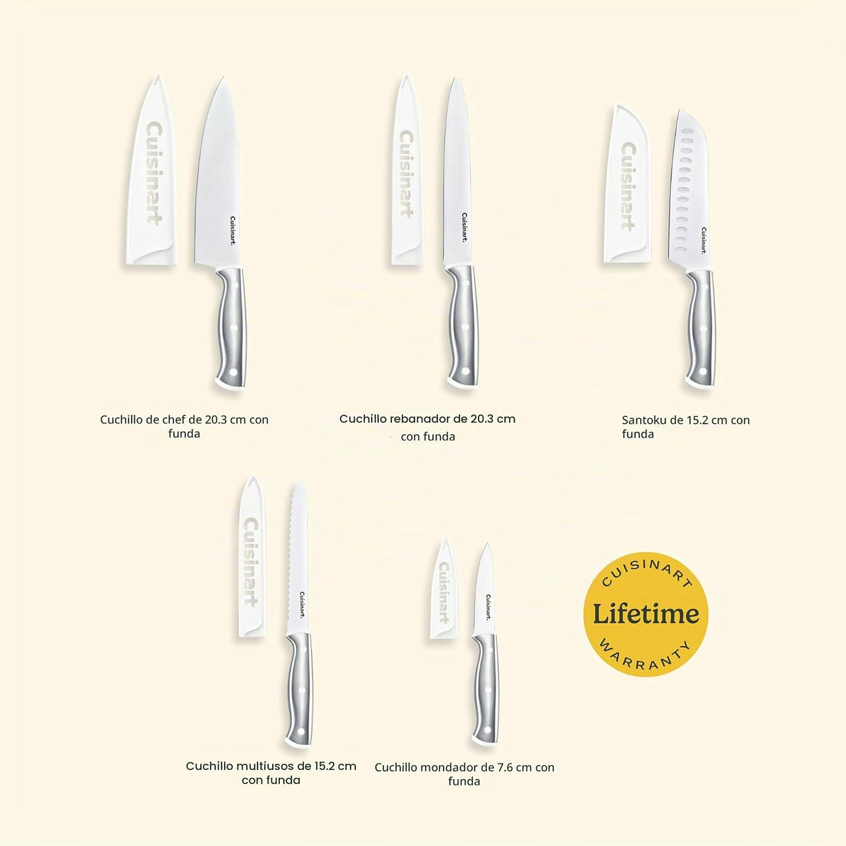 Cuisinart, colección Classic® ColorCore®, C77CR-10PW