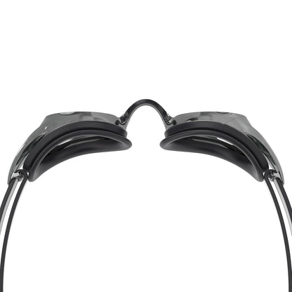 Speedo Vanquisher 3.0 - anteojos de natación con espejo, antiempañamiento, protección UV, lente ocular 360, ajuste hidrodinámico de carreras