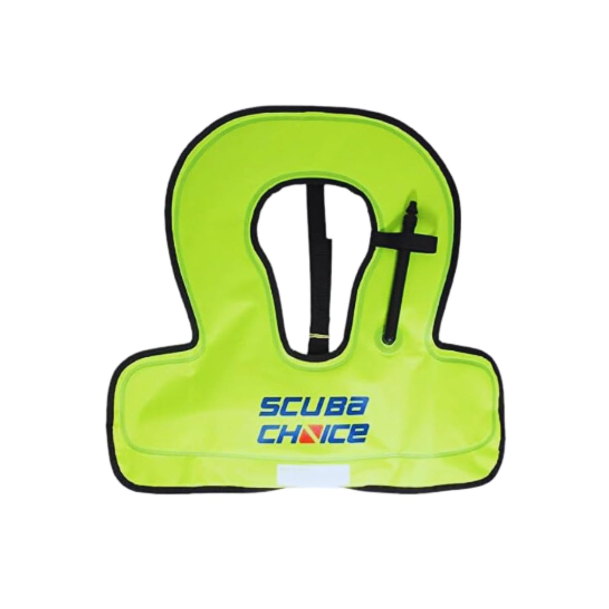 Scuba Choice Youth Kids Snorkel Vest - Safety Floatation Aid, Up to 100 lbs, Adjustable Fit with Name Box & Anti-Ride-Up Strap, Easy Oral Inflator & Secure Crotch Strap