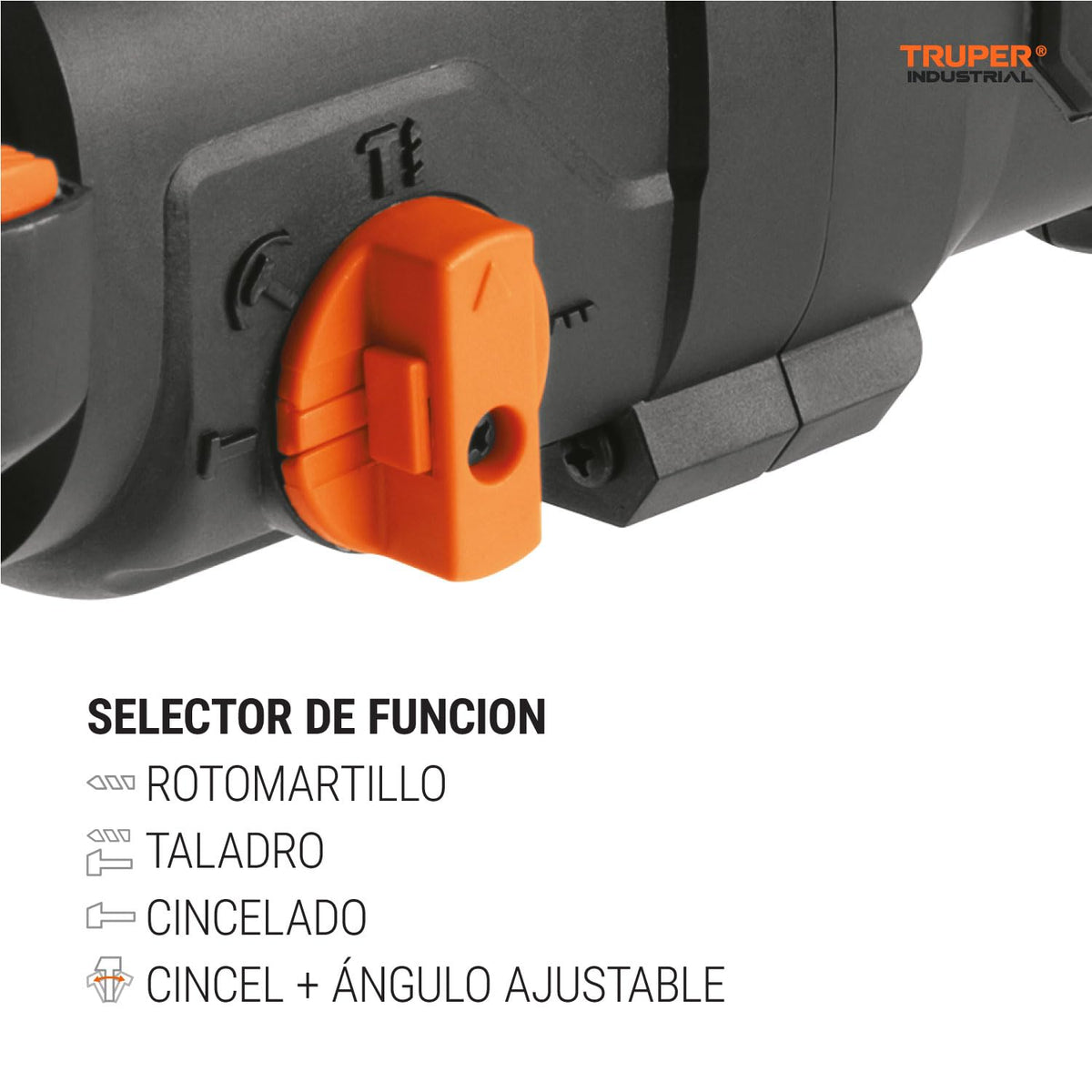 TRUPER ROEL-30N2, Rotomartillo SDS/destornillador 3.5 J, 800W