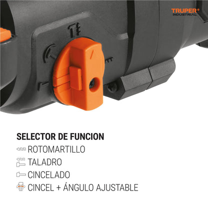 TRUPER ROEL-30N2, Rotomartillo SDS/destornillador 3.5 J, 800W