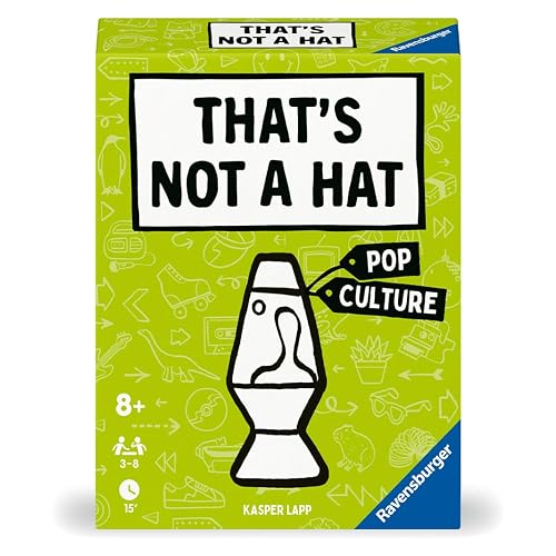 Ravensburger - That's Not a Hat 2 Juego de Cartas sobre Cultura Pop para Toda la Familia, de 3 a 8 Jugadores, Idea de Regalo para niños a Partir de 8 años, edición Italiana