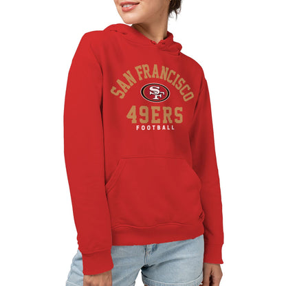 Junk Food Sudadera con Capucha clásica con Logotipo del Equipo de la Nf Sudadera con Capucha para Unisex Adulto