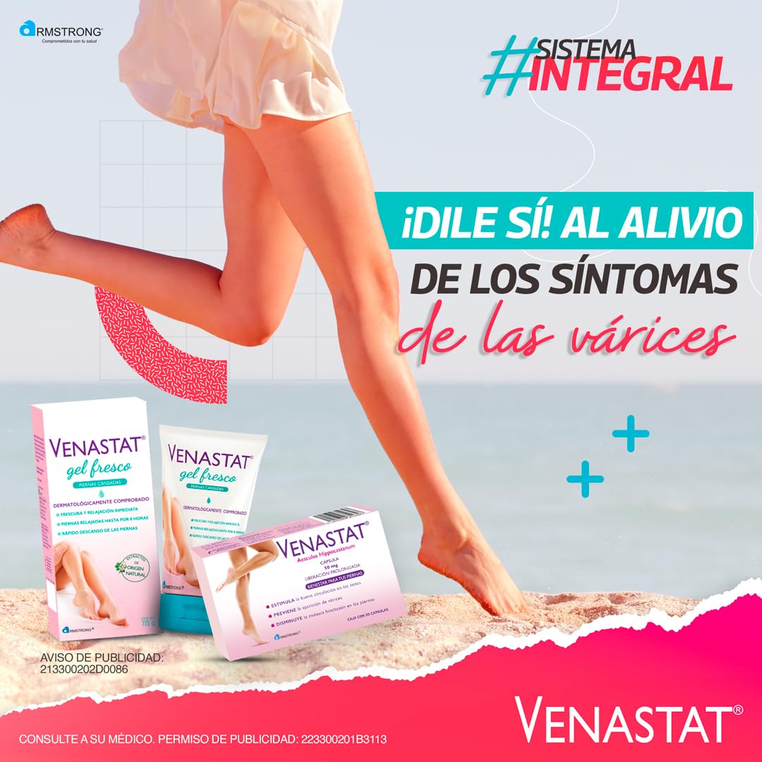 Venastat Cápsulas caja con 60 Piezas