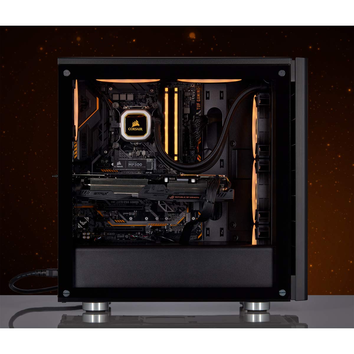 Corsair Vengeance RGB Pro 16GB (2 x 8GB) DDR4 hasta 3200MHz (PC4-25600) CL16 Edición TUF Gaming