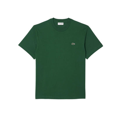 Lacoste Playera de Manga Corta Cuello Redondo Ajuste Clásico - 4XL - Verde