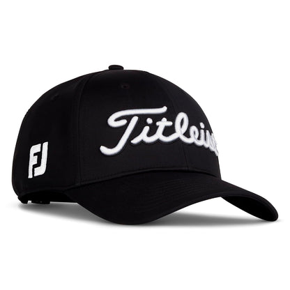Titleist Tour Performance Golf Hat Gorra de béisbol Hombre - Talla Única - Negro - Blanco