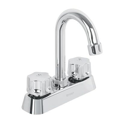 Foset Basic MP-060, Mezcladora plástica para lavabo, cuello tipo bar, Basic