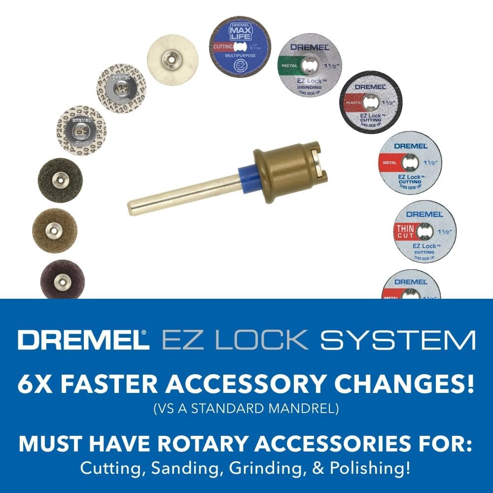 Dremel EZ402 Mandril Ez Lock para Accesorios Ez Lock