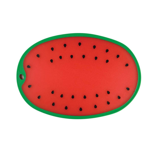 Dexas Tabla de cortar con sandía, forma de sandía