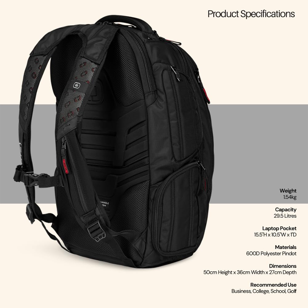 Ogio Renegade RSS Mochila para computadora portátil o tableta