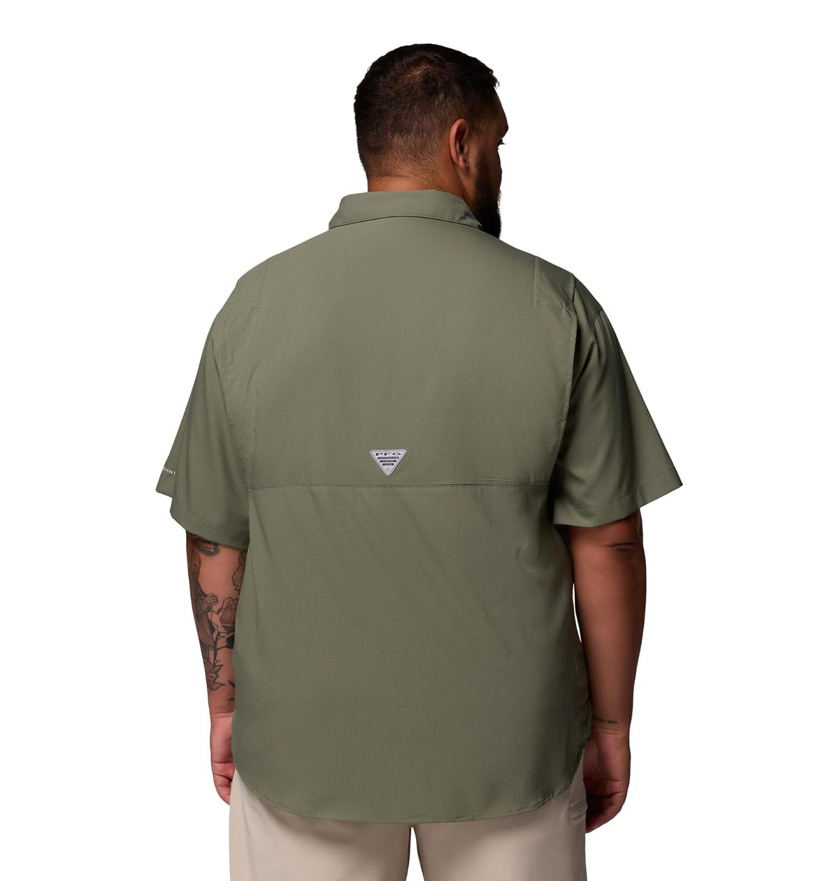 Columbia Men's Tamiami II Short Sleeve Shirt, Cool Grey