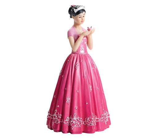 Lillian Rose Figura de quinceañera de 15,24 cm, Multicolor