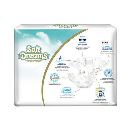 Soft Dreams Pañales Para Bebé Etapa 6 Talla Xxg 52 Piezas
