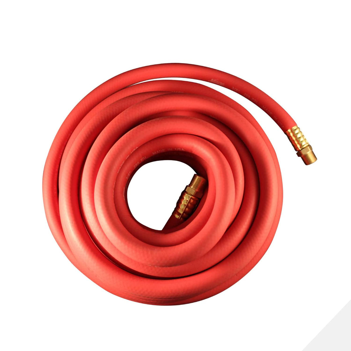 Milton 1635 Manguera de aire de goma EPDM de 50 pies de 3/8" ID