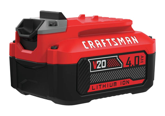 Craftsman Batería de Iones de Litio V20, 4.0 amperios Hora (CMCB204)