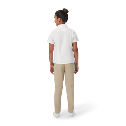 French Toast - Camisa Oxford de Manga Corta para niña
