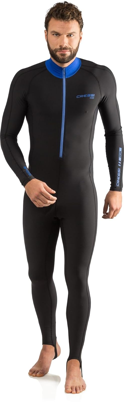 Cressi Skin - Traje Completo versátil para Adultos para Deportes acuáticos, Calidez y protección Solar