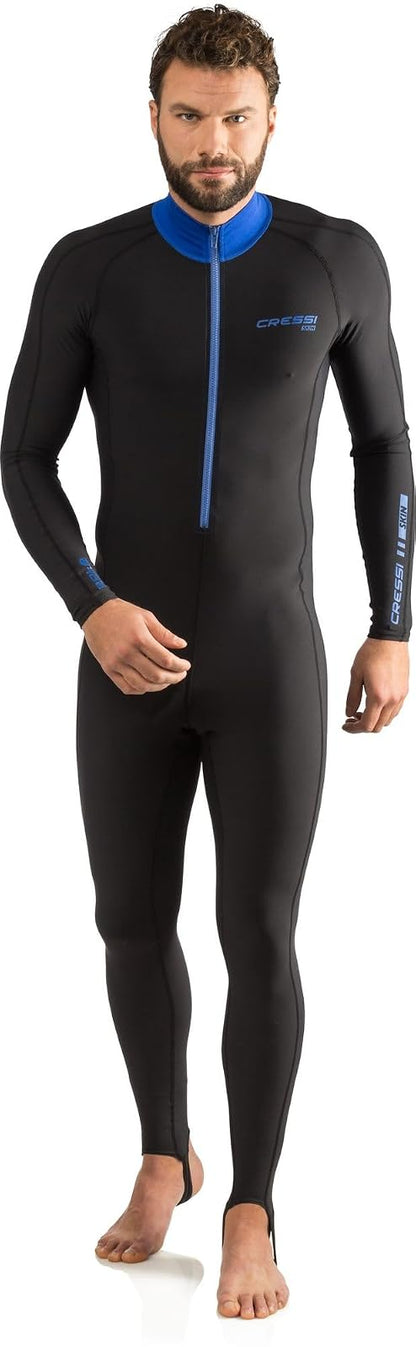 Cressi Skin - Traje Completo versátil para Adultos para Deportes acuáticos, Calidez y protección Solar