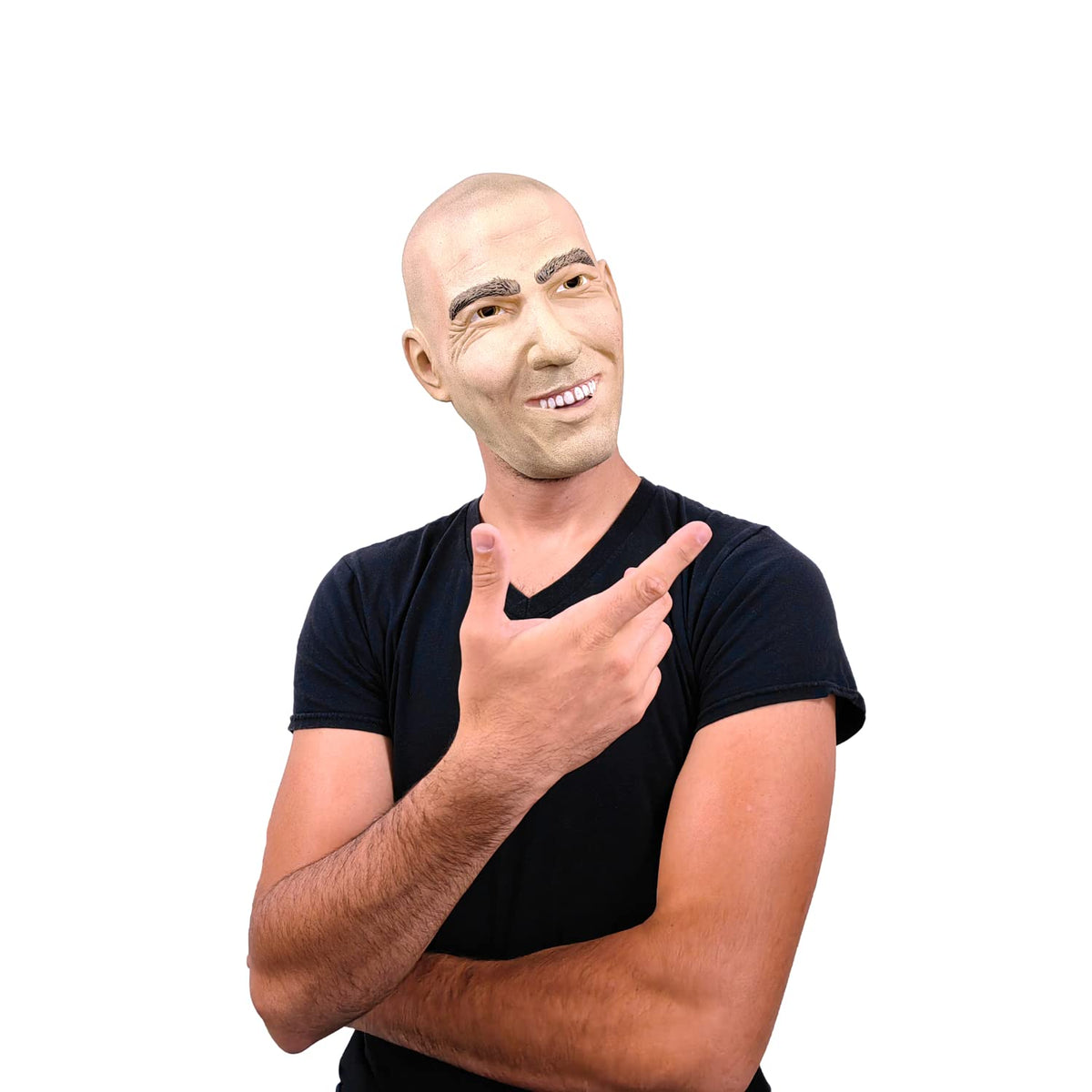 Zidane, Máscara de Jugador Zidane, Máscara de Jugadores Ideal para Fiestas de Disfraces y Halloween
