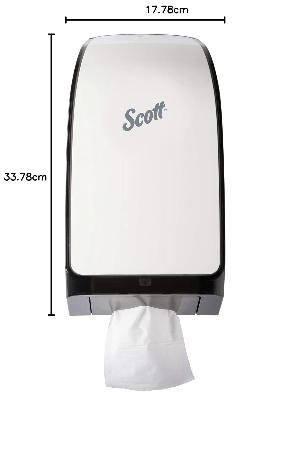 Kimberly-Clark Professional MOD Hygienic Bathroom Tissue Dispenser (40407) White, 1 Unit / Case