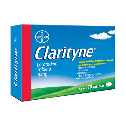 Clarityne Antihistamínico 10 Tabletas Loratadina
