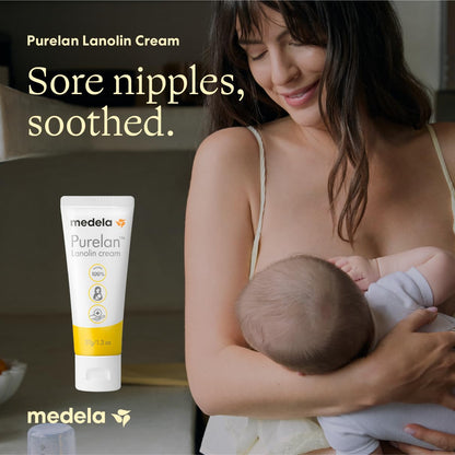 Medela | Crema Lanolina Purelan | Ungüento para Pezones Resecos | Lactancia | Contiene: 1 pieza