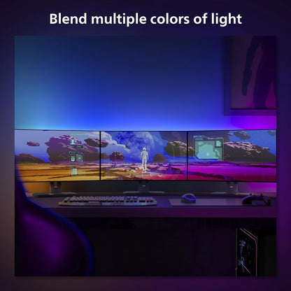 Philips Hue Gradient PC strip 3x 24 27 inch NAM