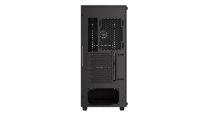 Corsair 480T RGB Caja para PC ATX Torre Media con Cristal Templado, 3 Ventiladores AR120 Incluidos, Compatible con hasta 7 Ventiladores de 120 mm y Radiadores de hasta 360 mm, Negro