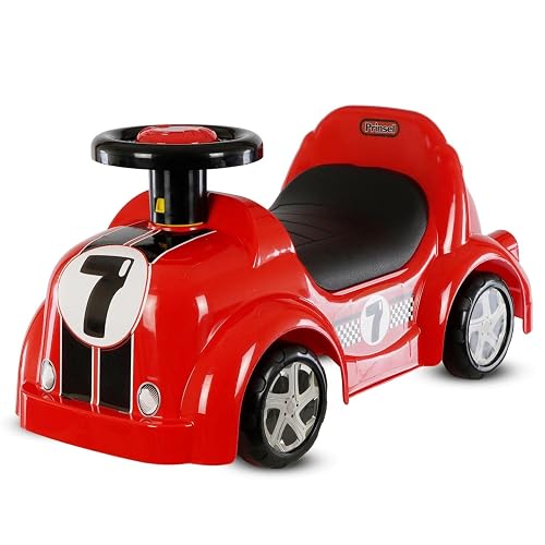 Prinsel Montable Correpasillos Turbo Boy, Rojo, Paquete de 1 Count