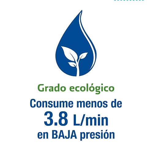 Foset Aqua R-508S, Regadera plástica, 5 funciones, sin brazo, Aqua