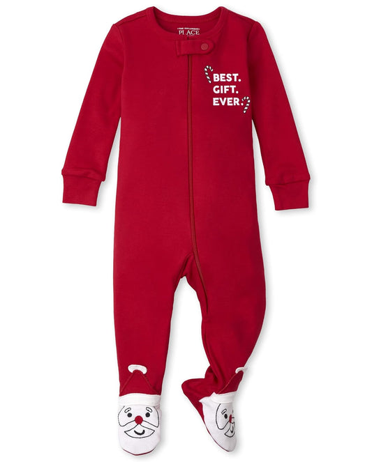 The Children's Place Baby Holiday Pajamas, Cotton