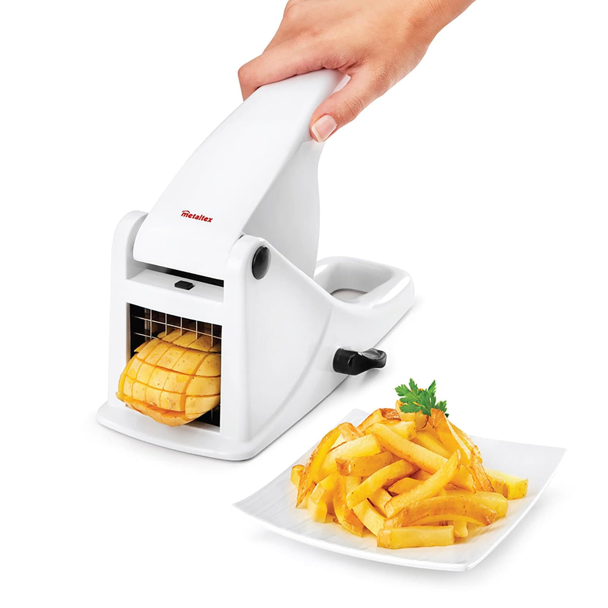 Metaltex 251706 Cortador de papas Patato Plus