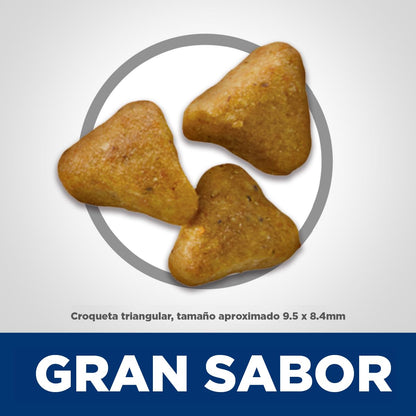 Hill's Science Diet Hairball Croquetas para Gato Adulto Sabor Pollo 3.1Kg | Croquetas Hill's para gato, pollo real, control de bolas de pelo, piel y pelaje sanos, fibra natural